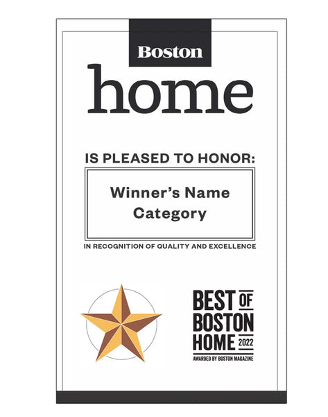“Best of Boston Home” Banners