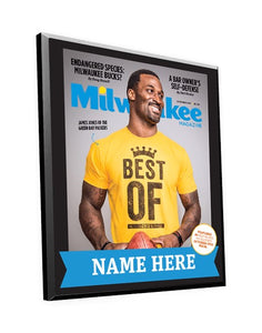 Milwaukee Magazine "Best Of" Award Plaque by NewsKeepsake