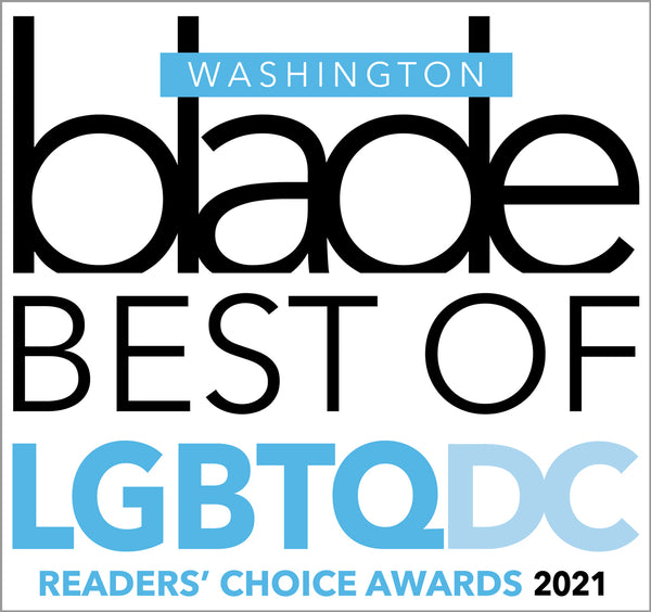 Washington Blade Best of LGBTQ DC Award - Window Decals