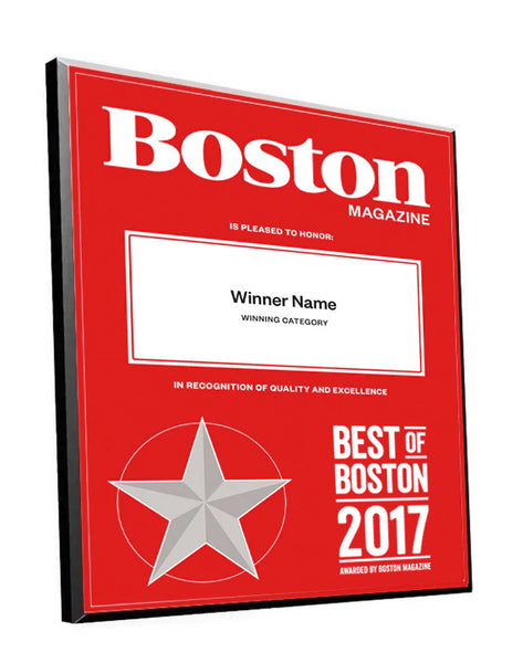 "Best of Boston" - Modern Hardi-plaque