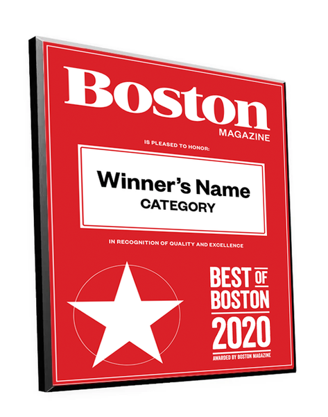 "Best of Boston" Plaques by NewsKeepsake