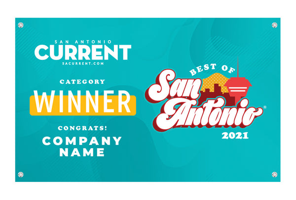 San Antonio Current "Best of San Antonio" Award Banner