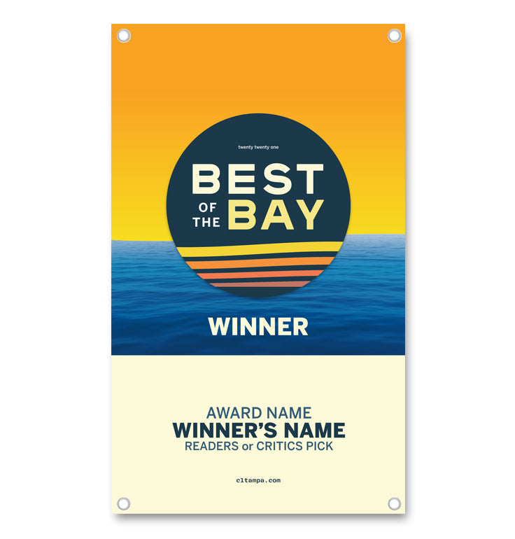 CL Tampa Bay Best of the Bay | Vinyl Banner