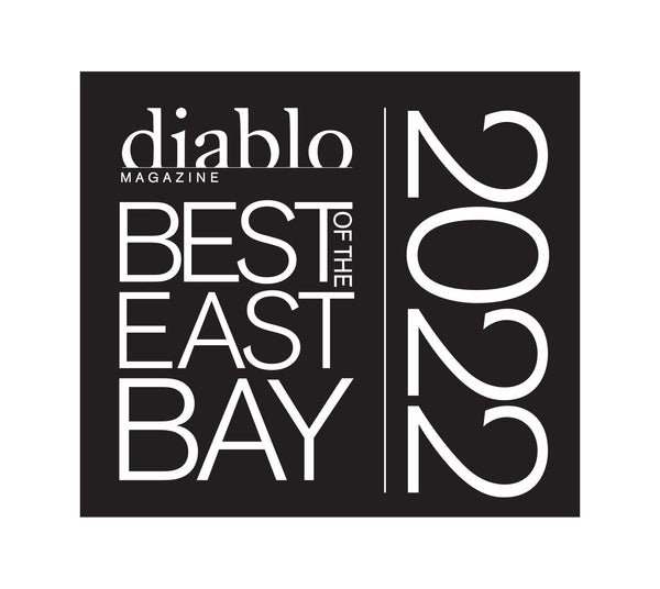 Diablo Magazine  "Best of the East Bay" Award - Window Decals