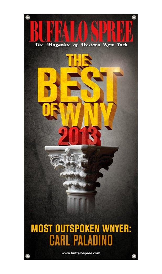 "Best of WNY" Award Banner - 3' x 5' by NewsKeepsake