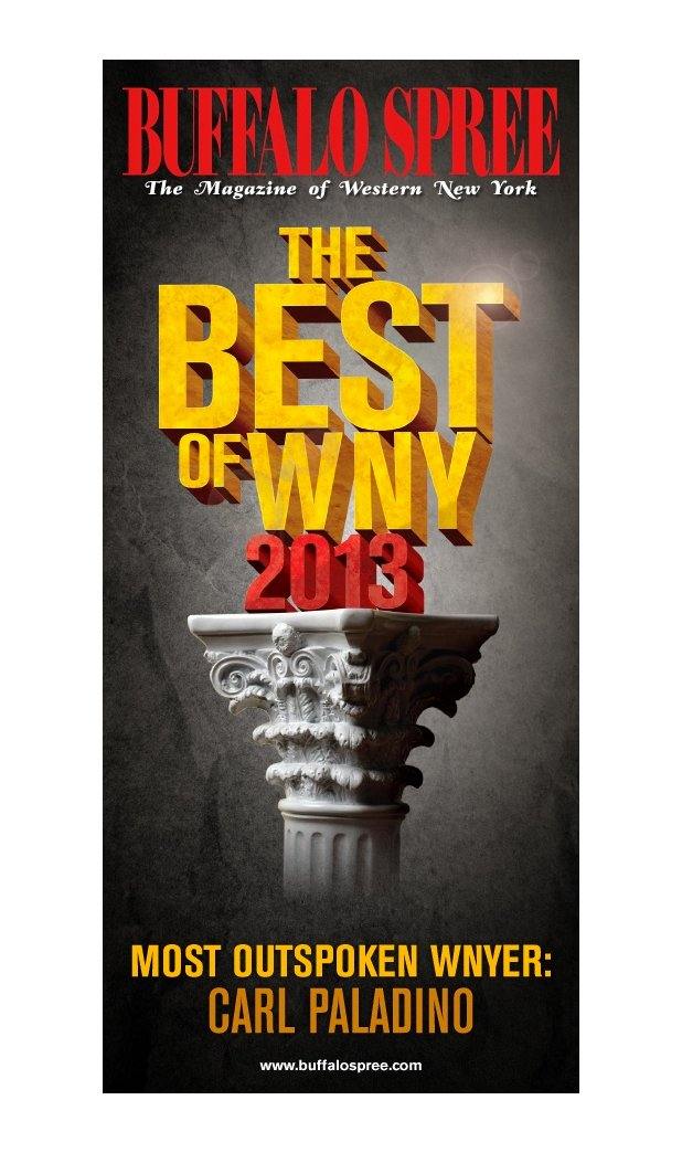 "Best of WNY" Window Cling by NewsKeepsake