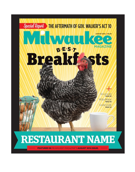 Milwaukee Magazine "Best Breakfasts" Awards by NewsKeepsake