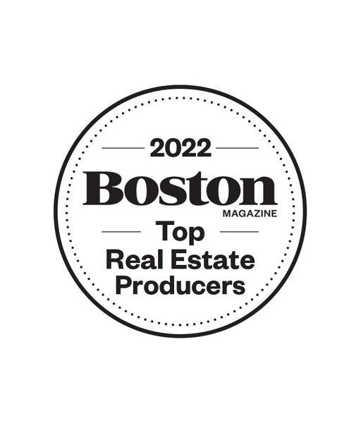 Boston Magazine Top Real Estate Producers Window Decals