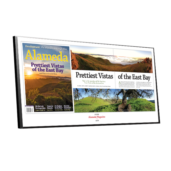 Alameda Magazine Article Spread Plaques by NewsKeepsake