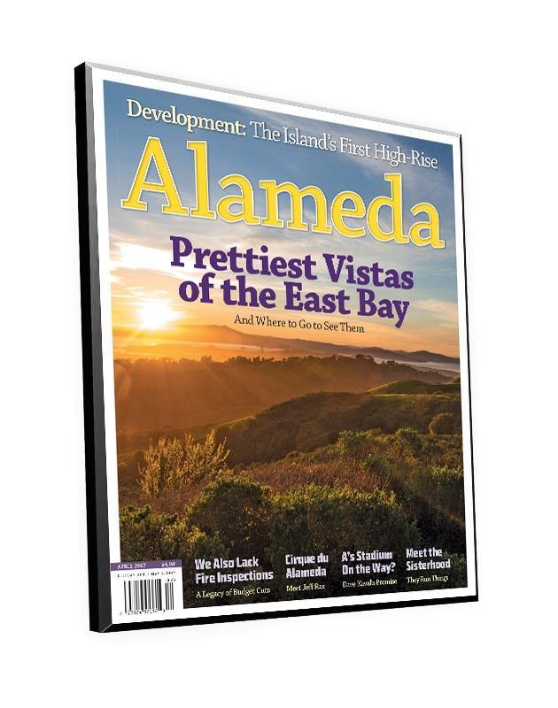 Alameda Magazine Cover Plaque by NewsKeepsake