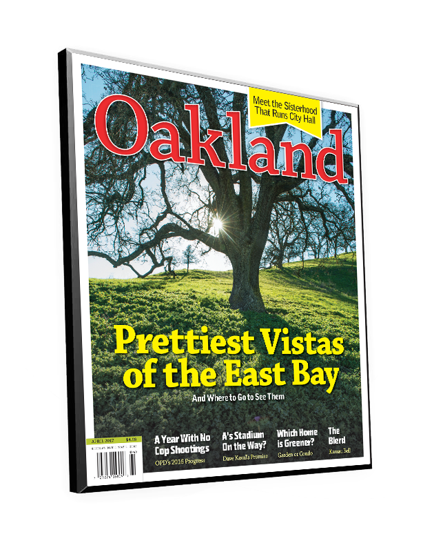 Oakland Magazine Cover Plaque by NewsKeepsake
