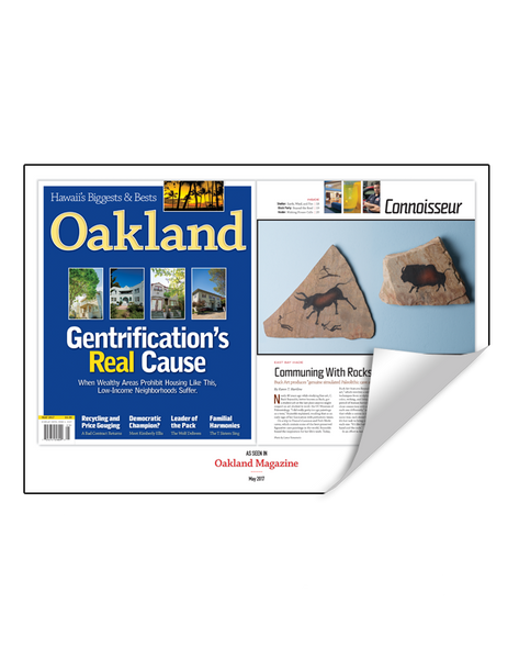 Oakland Magazine Article Spread Reprint by NewsKeepsake