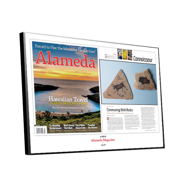 Alameda Magazine Article Spread Plaques by NewsKeepsake
