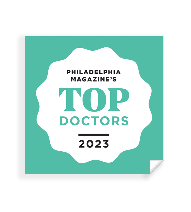 Philadelphia magazine Top Doctors Window Decal