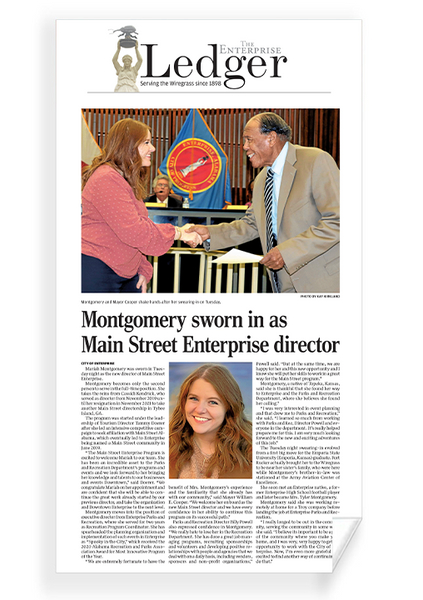 Dothan Eagle Article - Frameable Archival Print