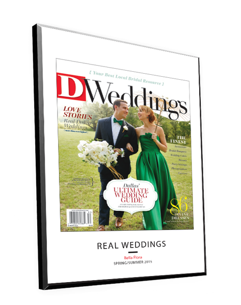 D Weddings Cover Plaques by NewsKeepsake