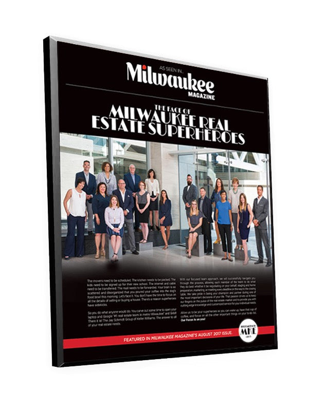 Milwaukee Magazine "FACES of MKE" Decal Plaques & Window Cling by NewsKeepsake