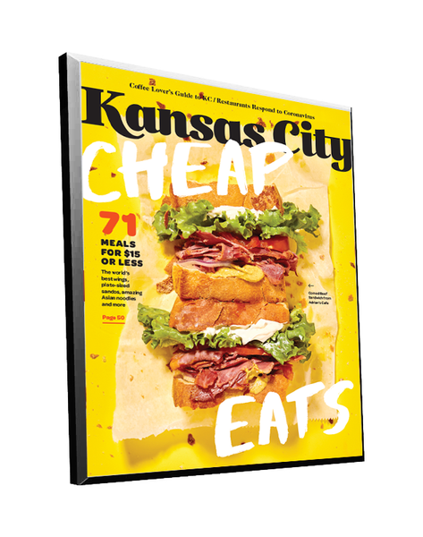 Kansas City Magazine Cover Plaque by NewsKeepsake