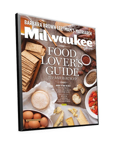 Milwaukee Magazine Cover Plaque by NewsKeepsake