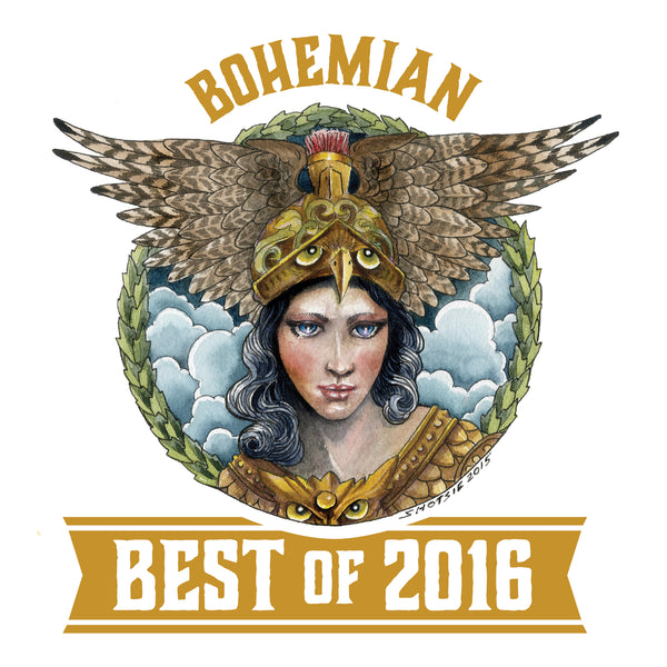 "Bohemian: Best of the North Bay" Award Window Cling