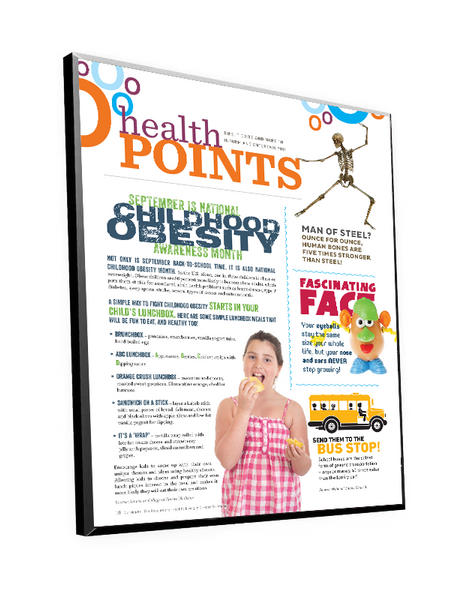 OurHealth Article Plaque by NewsKeepsake