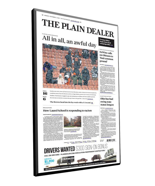 Plain Dealer Articles | Hardi-Plaque by NewsKeepsake