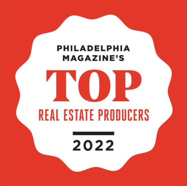 Philadelphia magazine Top Real Estate Producers Window Decal