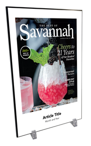 Savannah Magazine Cover Plaque - Hardi-Plaque
