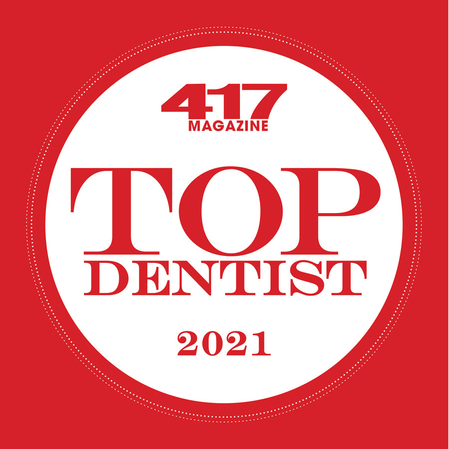 417 Magazine Top Dentist Award - Decal