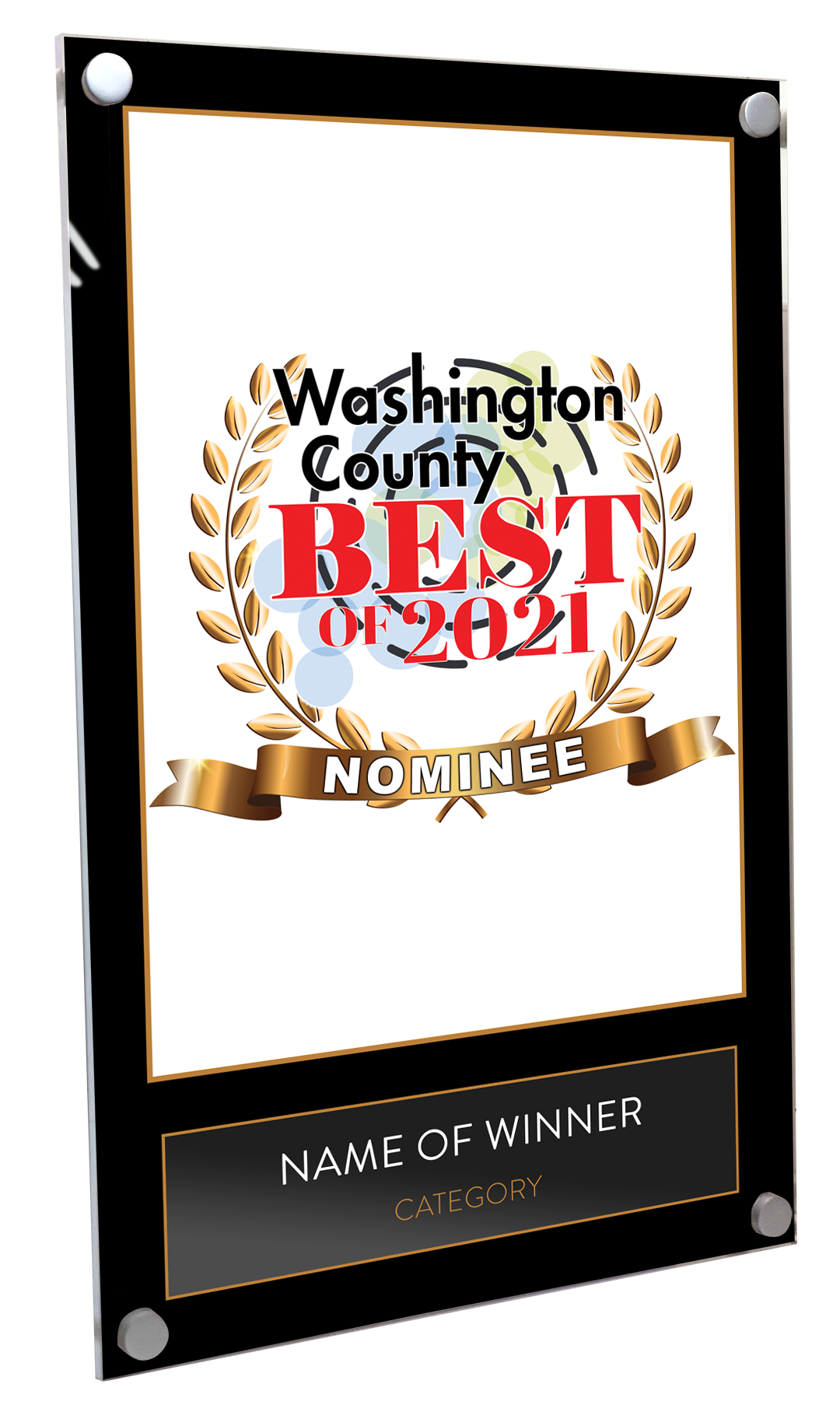 Best of Washington County New York - Acrylic Standoff Plaque