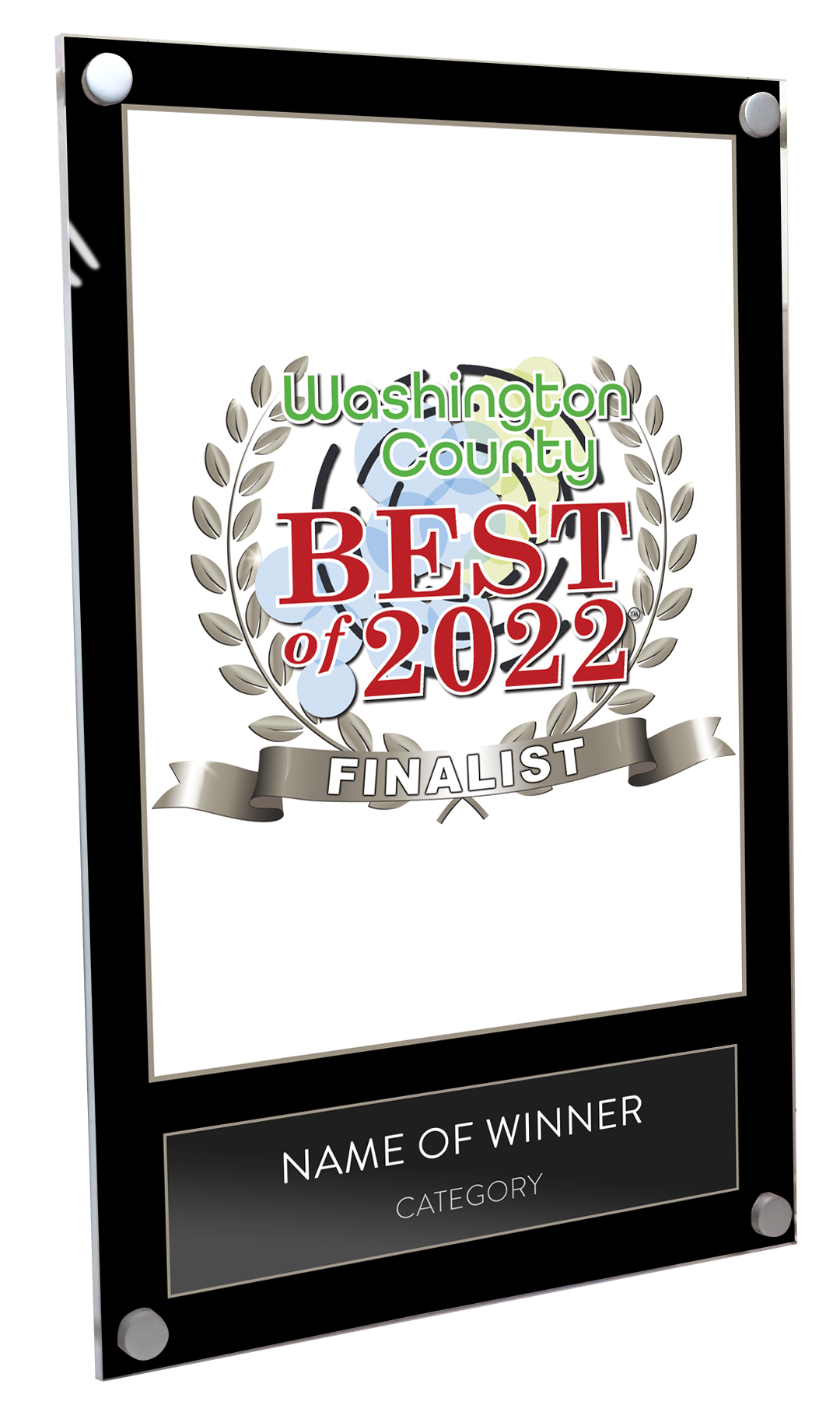 Best of Washington County New York - Acrylic Standoff Plaque