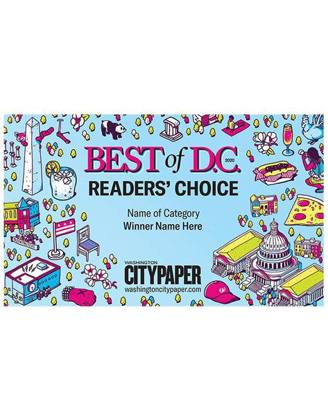 "Best of D.C." Award Banner by NewsKeepsake
