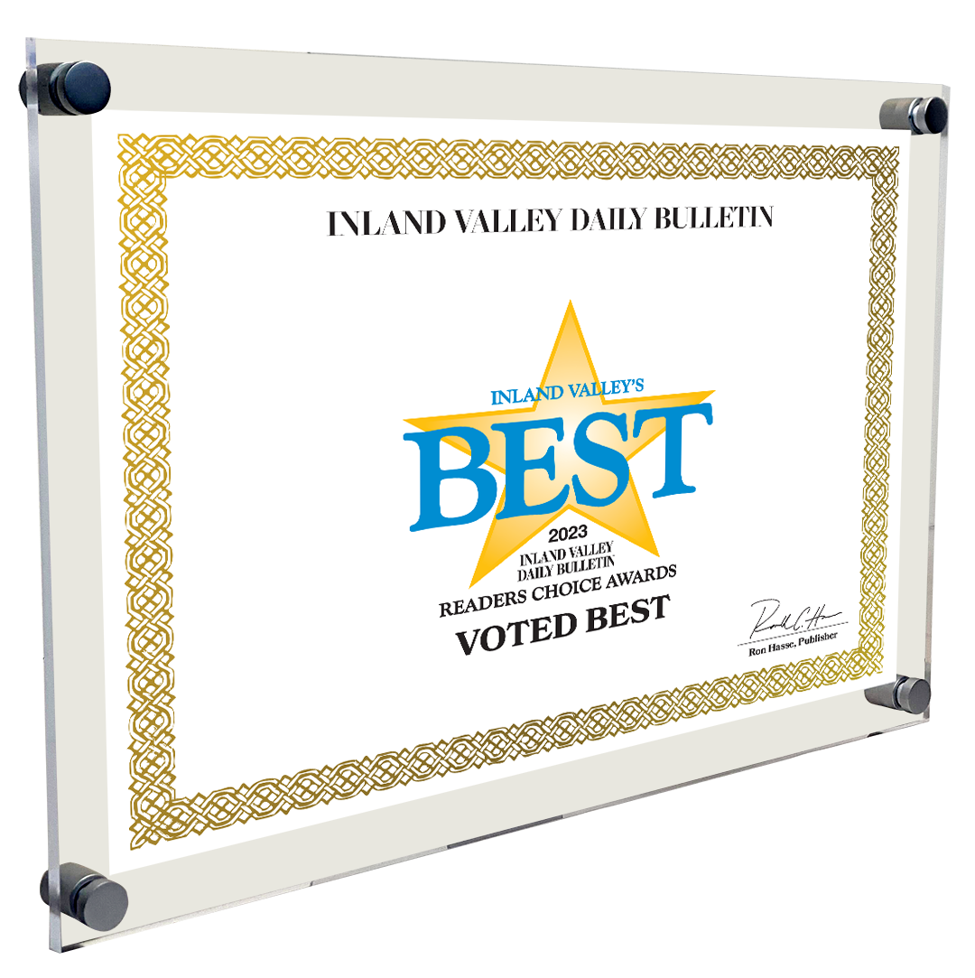 IVDB Best Of and Readers Choice Certificate - 10