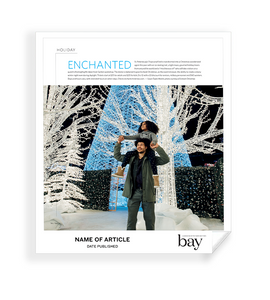 bay Magazine Article - Frameable Archival Print