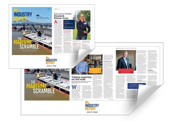 10/12 Industry Report Article & Cover Spread Reprints by NewsKeepsake
