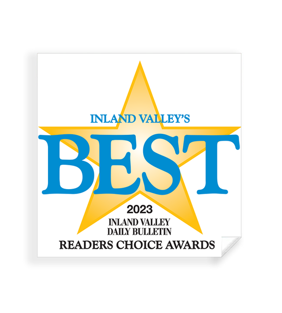 IVDB Best Of Certificate and Readers Choice Awards - Window Cling