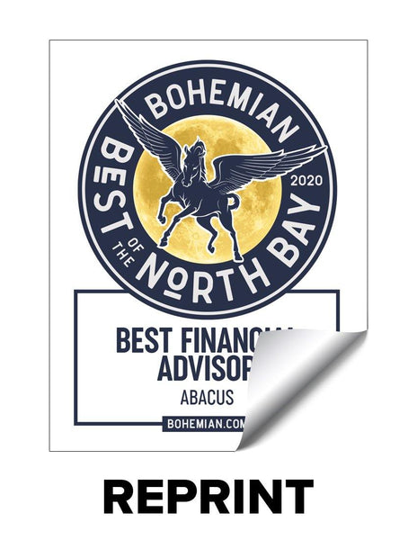 "Bohemian: Best of the North Bay" Award Reprint by NewsKeepsake