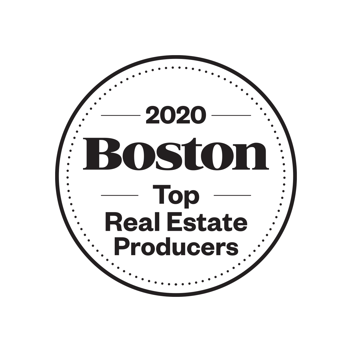 Boston Magazine Top Real Estate Producers Window Decals by NewsKeepsake