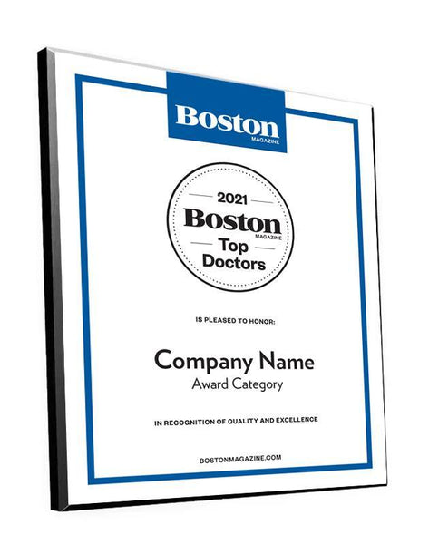 Boston Magazine Top Doctors Plaques by NewsKeepsake