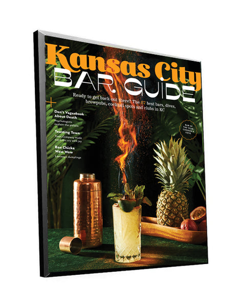 Kansas City Magazine Cover Plaque