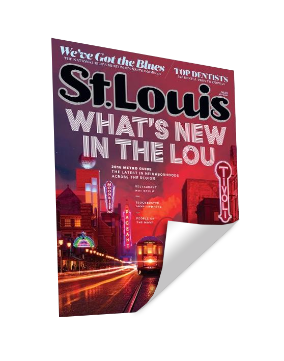 St. Louis Magazine Cover Reprint by NewsKeepsake