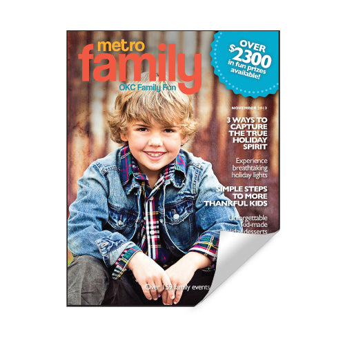 Metro Family Magazine Cover Reprint by NewsKeepsake