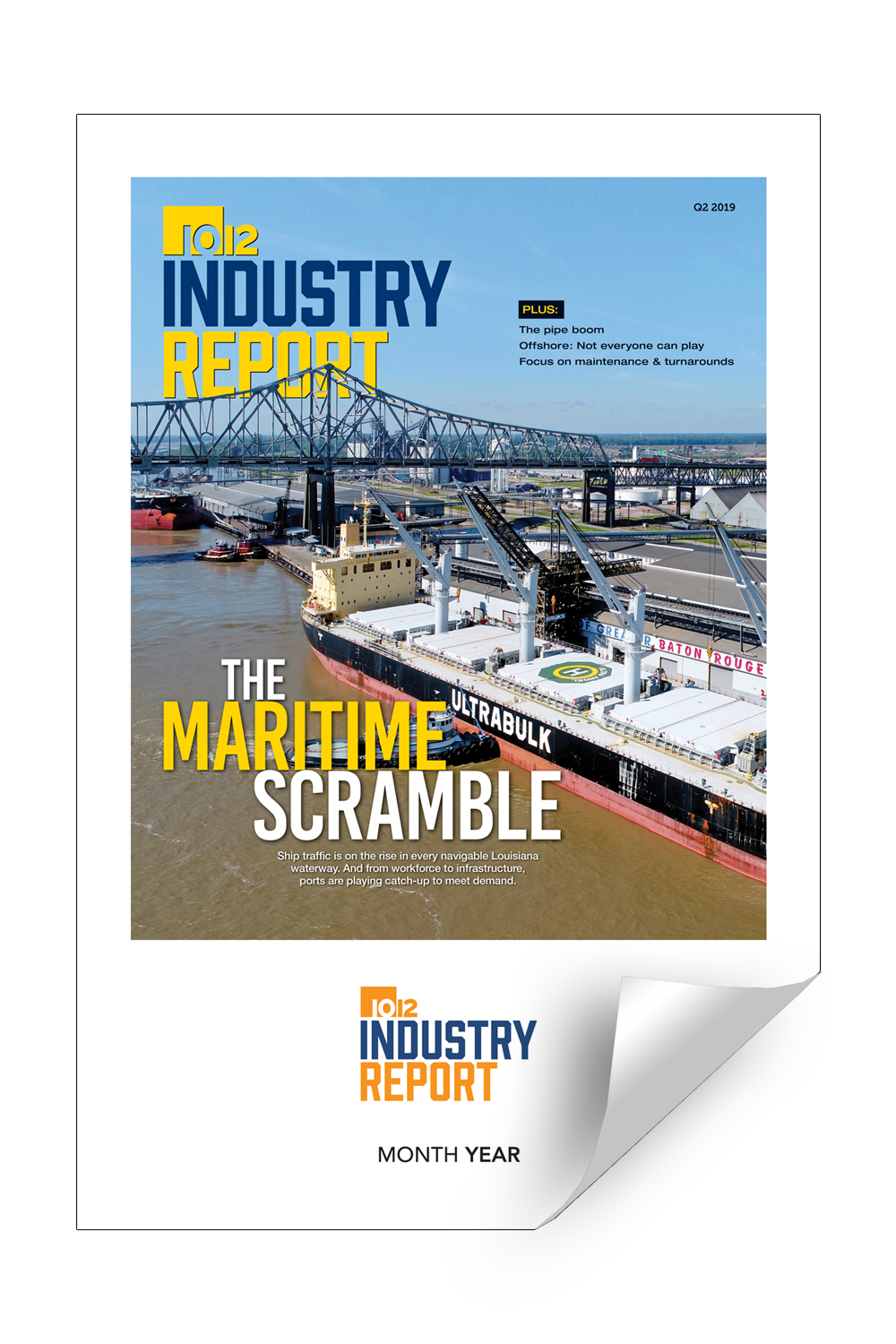 10/12 Industry Report Cover / Article Reprints by NewsKeepsake