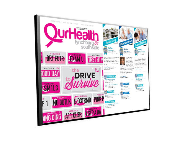 OurHealth Cover/Article Plaque by NewsKeepsake