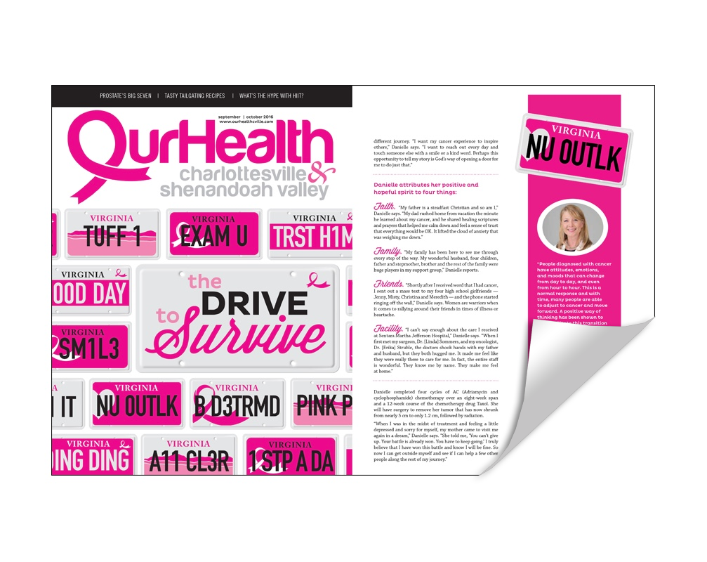 OurHealth Cover/Article Reprint by NewsKeepsake