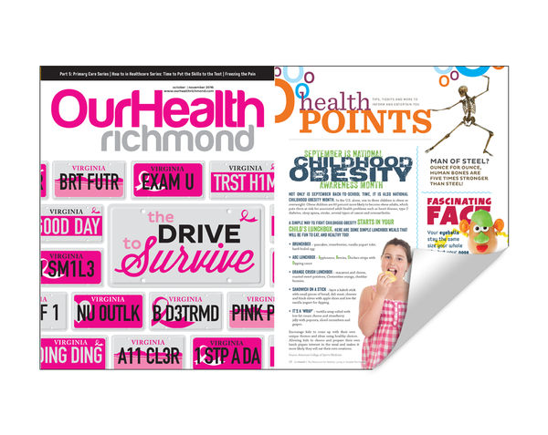 OurHealth Cover/Article Reprint by NewsKeepsake