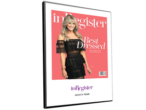 inRegister Magazine Cover / Article Plaque by NewsKeepsake