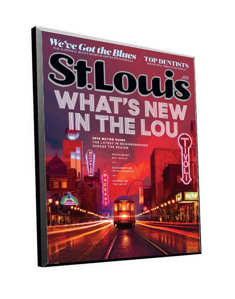 St. Louis Magazine Cover Plaque by NewsKeepsake