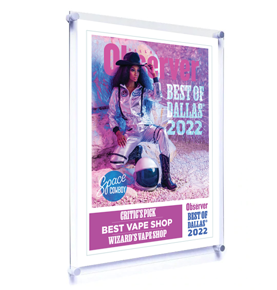 Best of Dallas® Award - Acrylic Standoff Plaque