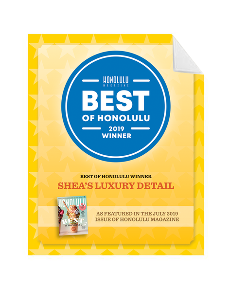 "Best of Honolulu" Award Window Decal by NewsKeepsake